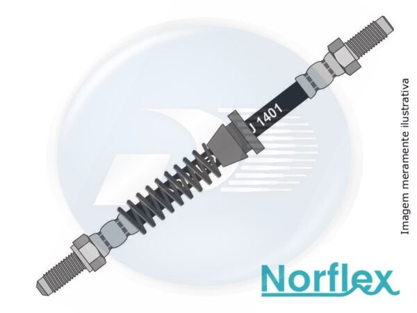 FLEXIVELOCIMETRO FREIO VW DT 440MM <br> ESCORT / VERONA / LOGUS / POINTER / APOL