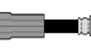 FLEXIVELOCIMETRO FREIO GM DT 82/87 350MM  MONZA – 0033600