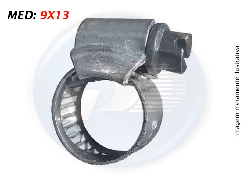 ABRACADEIRA PARAFUSO 09X13  UNIVERSAL – 0043110