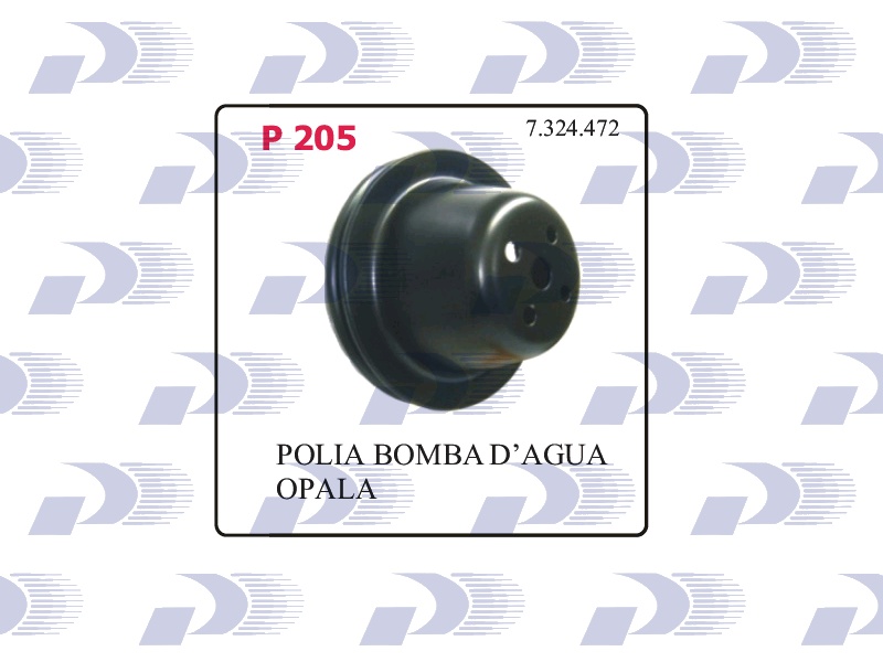 POLIA BOMBA DAGUA GM  OPALA / CARAVAN – 0078100