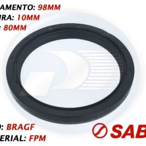 RETENTOR VIRABREQUIM TRASEIRO  AGILE / CELTA / CLASSIC / COBALT / CORSA / DO