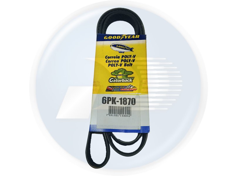 CORREIA MICRO V GM 94/...GIR/ALT/DH/AC <br> OMEGA/SUPREMA 2.2L - 0115620