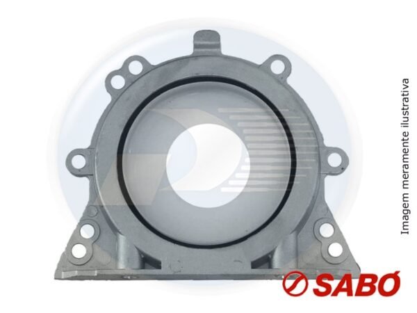 RETENTOR VIRABREQUIM TRASEIRO <br> EIXO: 85MM / ALT: 13MM / MATERIAL: PTFE / ORI