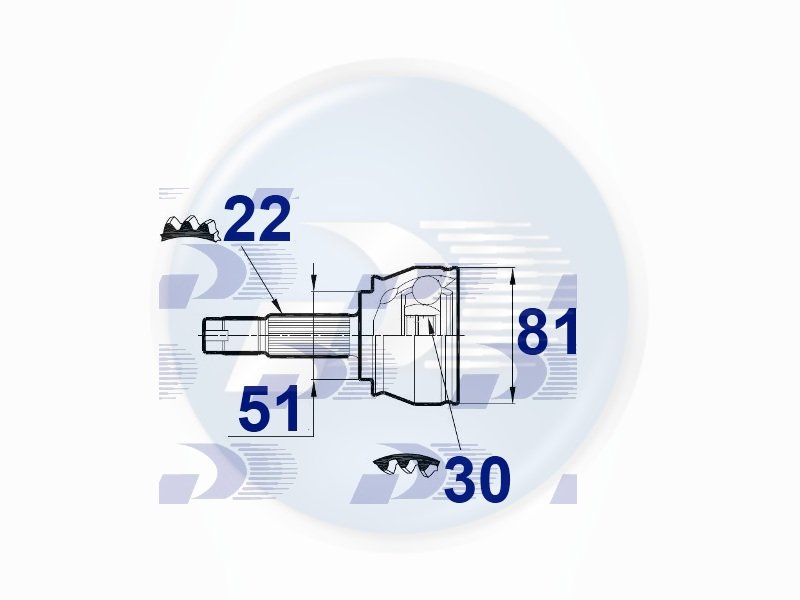 HOMOC VW/FD LR * <br> ROYALE / FOX / GOL / PARATI / PASSAT / QUANTUM / SANTANA / SAVEIRO / VOYAGE