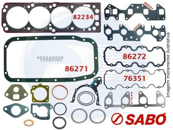 JUNTA MOTOR FIBRA <br>  - 0153240