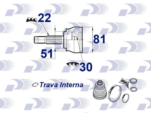 HOMOC LR <br> ROYALE / FOX / GOL / PARATI / PASSAT / QUANTUM / SANTANA / SAVEIRO / VOYAGE