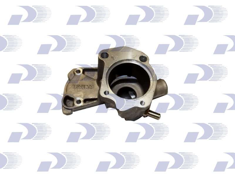 CARCACA VALVULA TERMOSTATICA FIAT 94/07 SENSOR PEQ  UNO/MILLE/ELBA/FIORINO