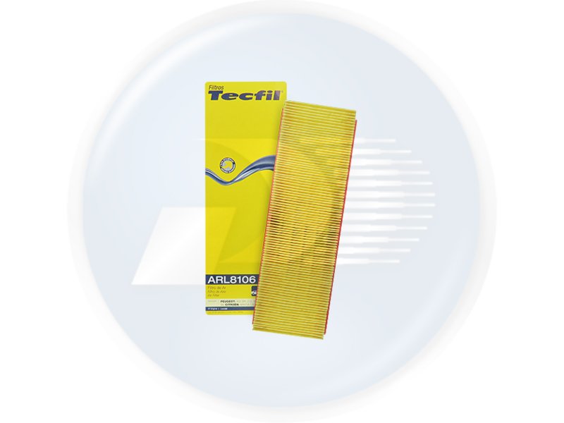 FILTRO AR CT/PG/RN  BERLINGO / XANTIA / ZX / 306 / 405 / 406 / PARTNER / KAN