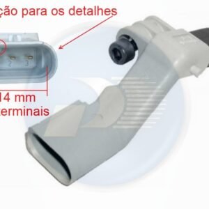 SENSOR ROTACAO VW 13/…S/CABO CINZA S/ENCAIXE      A3 / S3 / GOLF / GOL / V