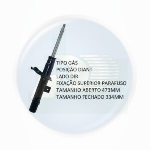 AMORTECEDOR PG DIANTEIRO LD   – 0378121