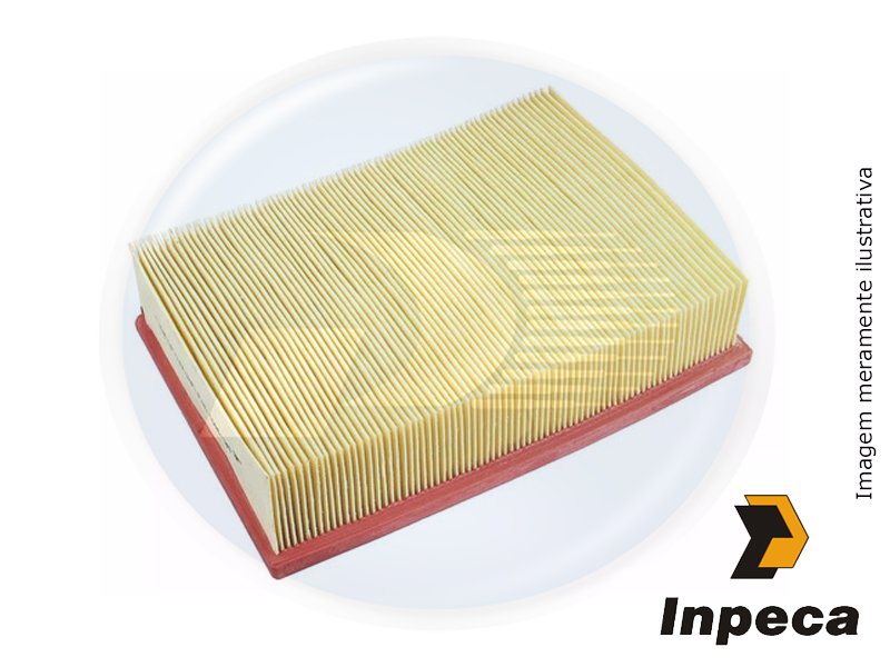 FILTRO AR FORD 96/…RETANGULAR PLANO MOTOR ZETEC   ESCORT – 0383725