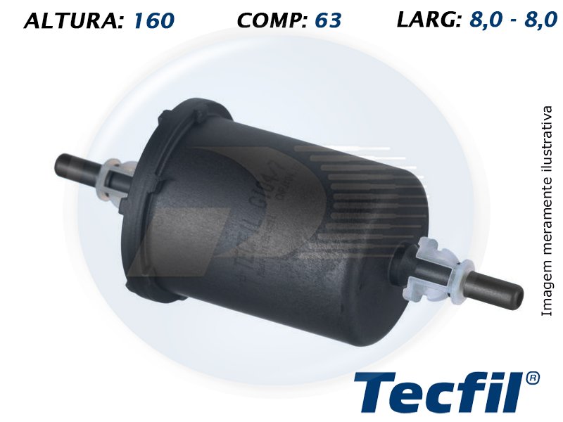 FILTRO COMBUSTIVELOCIMETRO <br> 145 / AGILE / ASTRA / BLAZER / BRAVA / BRAVO / C