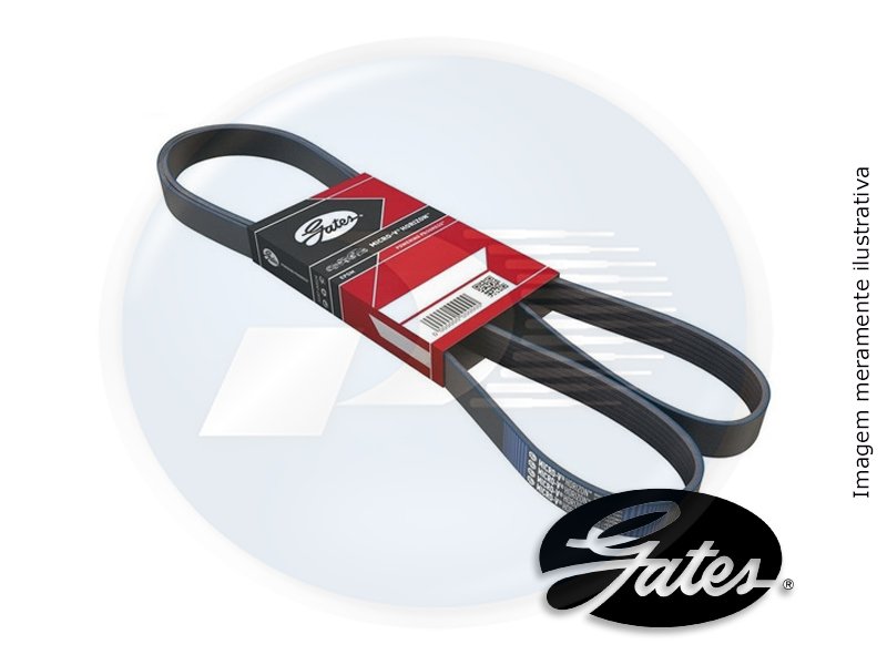 CORREIA ALTERNADOR FIAT ELX/EP C/AC <br> UNO ELETRONIC 2/4P/ELX 2/4P/EP 2/4P - 0