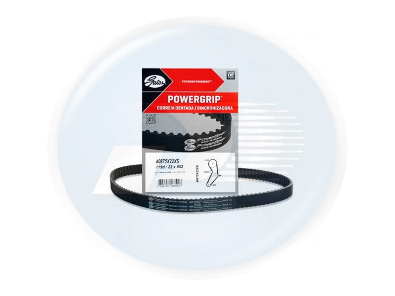 CORREIA DENTADA FIAT 1.0 16V FIRE <br> PALIO / SIENA - 0394011