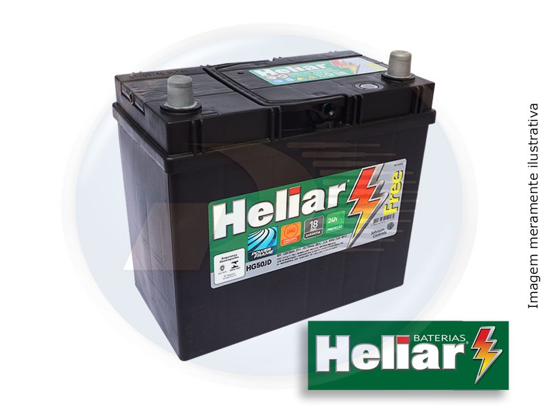BATERIA 50 AH LD C/TROCA 12K  HONDA CIVIC – 0400786