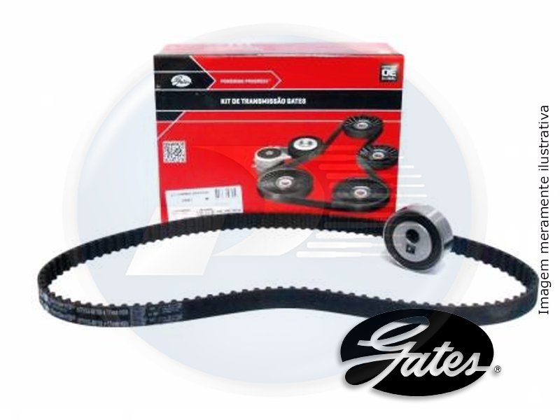 KIT CORREIA DENTADA PG 1.4 8V TU3JP  206 – 0407807