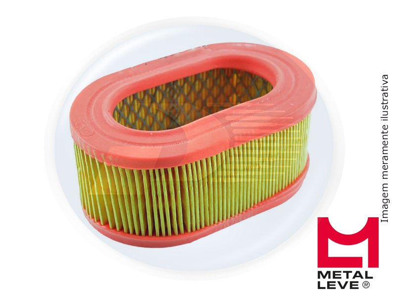FILTRO AR VW 80/...ALC (OVALV) <br> SEDAN-GOL 1.6 82/.. BRASILIA 80/... - 041170