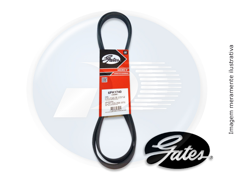 CORREIA MICRO V FORD 96/..GIR ALTERNADOR BA DH S/A  S4 / 316I / 318I / Z3 /