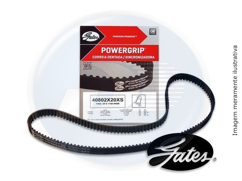 CORREIA DENTADA GM  ASTRA / IPANEMA / KADETT / MONZA / OMEGA / SUPREMA / VEC