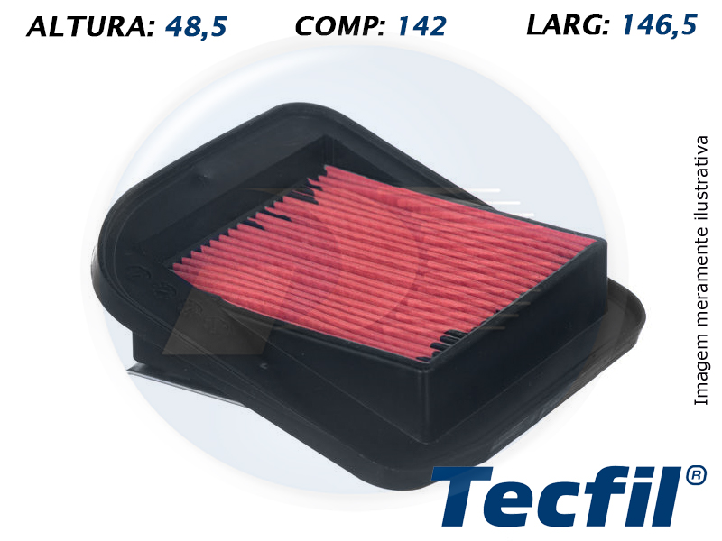 FILTRO AR MOTO  CG125 – 0422533