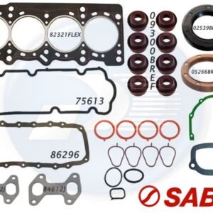 JUNTA MOTOR FIAT C/R S/R TRASEIRO FIBRA  PALIO / SIENA / STRADA / IDEA / PUN