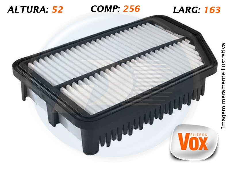 FILTRO AR  CERATO / ELANTRA / I30 / CRETA – 0557943