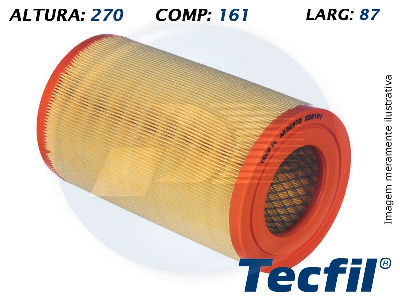 FILTRO AR GM  BLAZER / TRAILBLAZER – 0558016