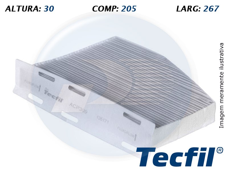 FILTRO AC AUDI/VW 98/…  A3 / A4 / A6 / ALL ROAD / RS6 / S4 / TT / EOS / JE