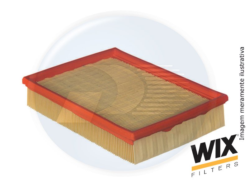 FILTRO AR VW RETANGULAR  APOLLO / ESCORT / GOL / LOGUS / PARATI / POINTER /