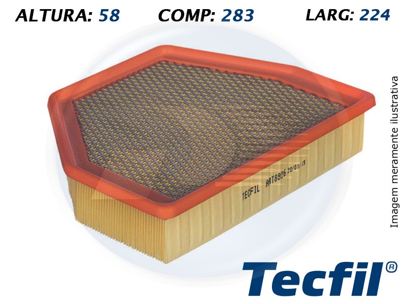 FILTRO AR GM  CAPTIVA – 0570896