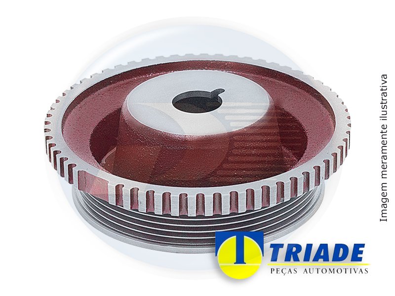 POLIA VIRABREQUIM GM <br> CORSA CLASSIC / CELTA / PRISMA - 0602881