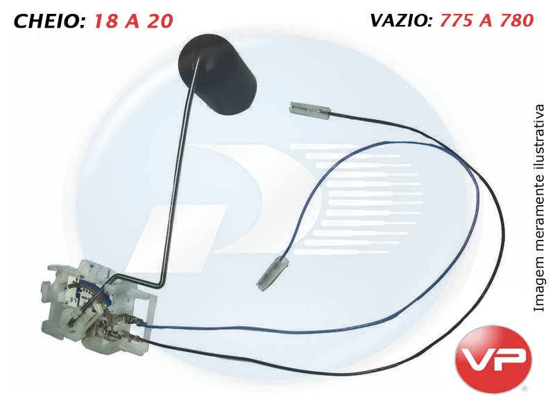 SENSOR NIVELOCIMETRO COMBUSTIVEL HONDA  CONSULTAR – 0622848