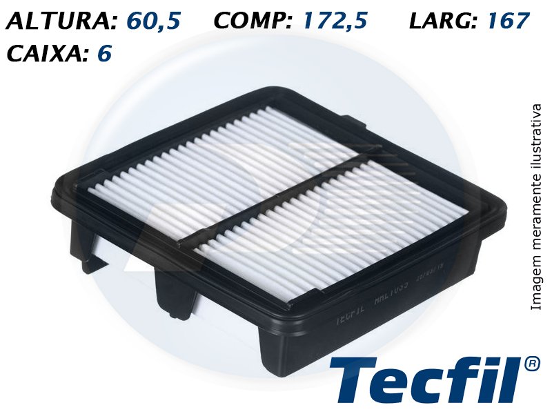FILTRO AR HONDA  CITY / FIT – 0627201