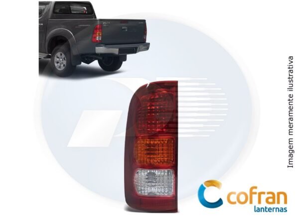 LANTERNA TY TRASEIRO HILUX LE  05/11 <br> HILUX - 0627219