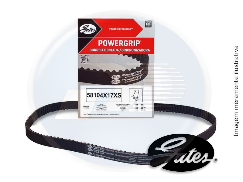 CORREIA DENTADA CT  AX / BERLINGO / C3 / 106 / 206 / 207 / 208 / HOGGAR – 06
