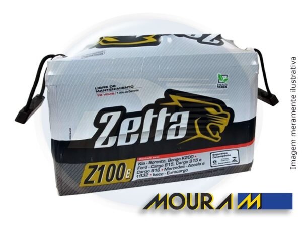 BATERIA 100 AH LE C/T 24K <br> SORENTO / DELIVERY / BONGO / DEFENDER / AGRALLE /