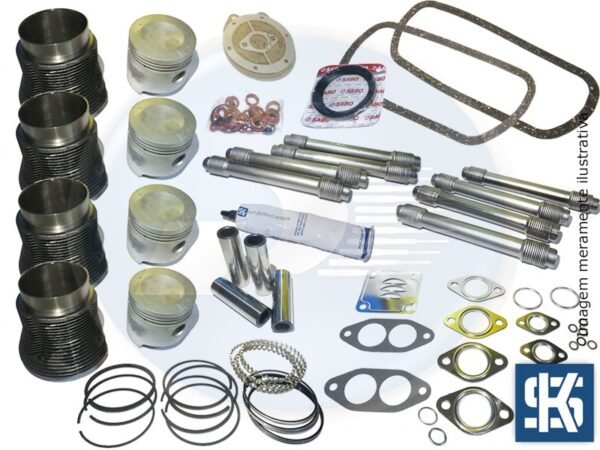 KIT MOTOR VW AR GAS CPTO <br> FUSCA / KOMBI