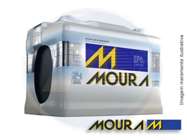 BATERIA 72 AH START STOP C/TROCA 21K <br> 504 / 605 / 807 / 3008 / 607 / GOLF /