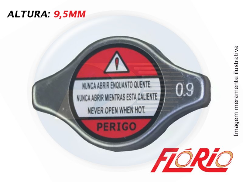 TAMPA RADIADOR TY <br> MZ - PROTEGE - 0674732