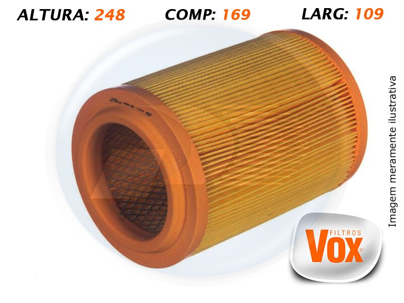 FILTRO AR KIA  BONFO K2500 – 0675069
