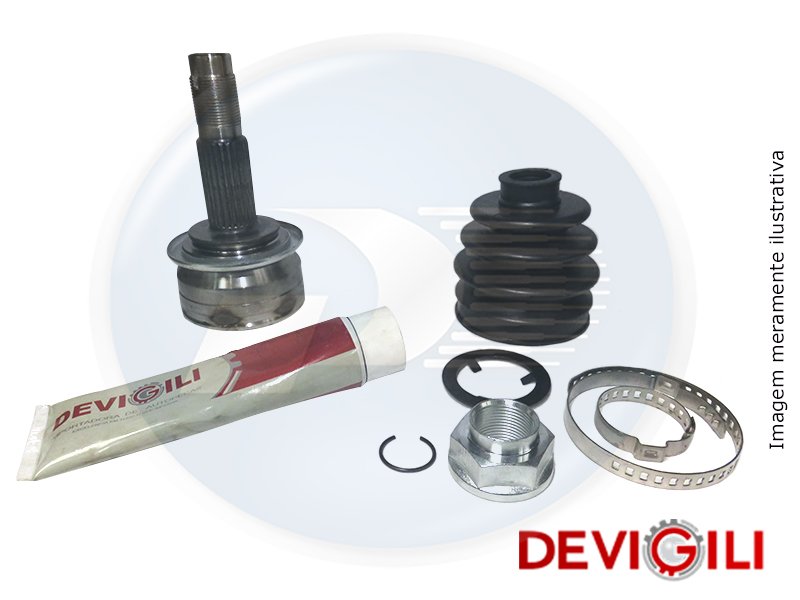 HOMOC GM LR <br> COBALT / ONIX / SONIC / PRISMA / SPIN EIXO DELFHI 25X20