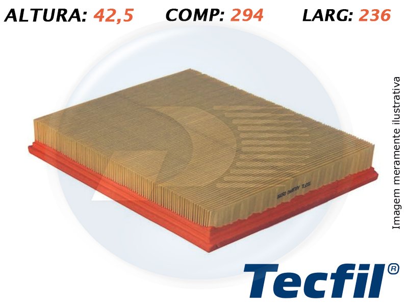 FILTRO AR GM 1.8/2.0 99/..  ASTRA / VECTRA / ZAFIRA – 0678477
