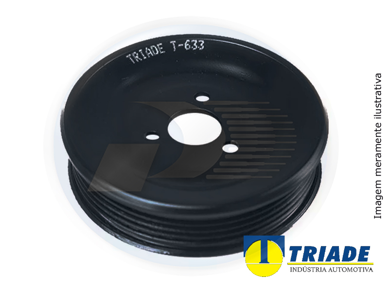 POLIA BOMBA DAGUA FORD  FOCUS / KA / COURIER / ECOSPORT / FIESTA / ESCORT –