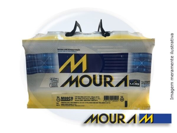 BATERIA 80 AH C/TROCA 20K <br> A4 / A5 / A6 / A7 / A8 / S8 - 0680382