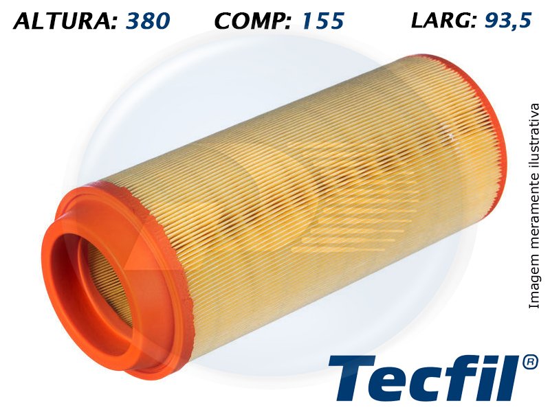 FILTRO AR GM  3500HD / SILVERADO / TROLLER – 0684160
