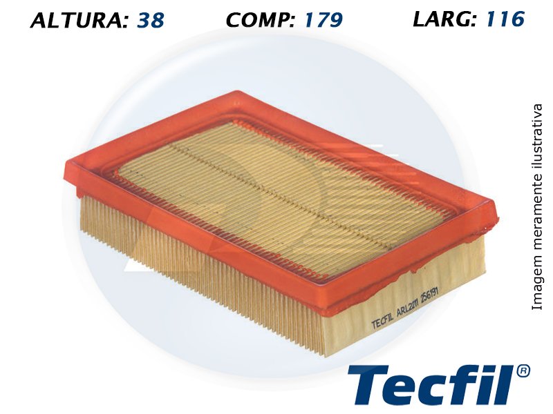 FILTRO AR TY  COROLLA HYBRID / PRIUS – 0684210