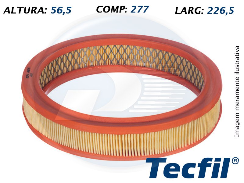 FILTRO AR FD…/83  BELINA II / CORCEL II / DELREY / MAVERICK / PAMPA – 0684