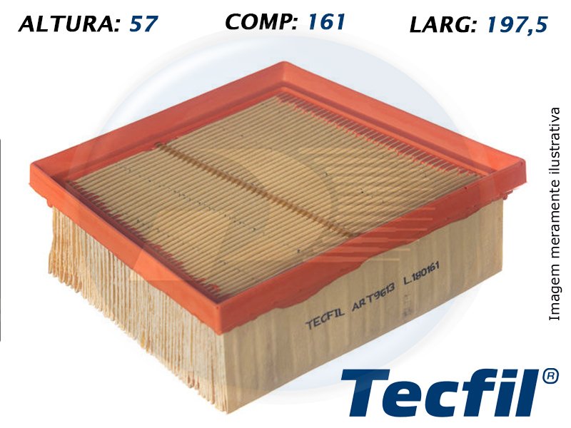FILTRO AR FORD <br> FIESTA / KA - 0688179