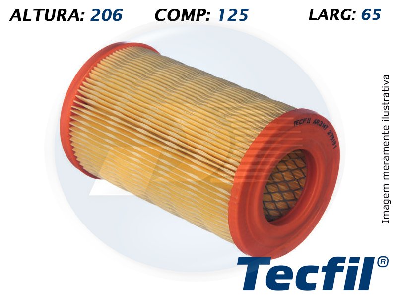 FILTRO AR FIAT  ELBA / FIAT 147 / FIORINO / PREMIO / UNO – 0701206