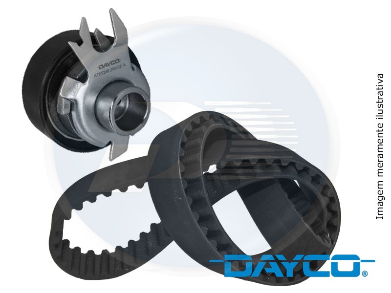 KIT CORREIA DENTADA VW  A3 / CROSSFOX / FOX / GOL / GOLF / KOMBI / POLO / SA